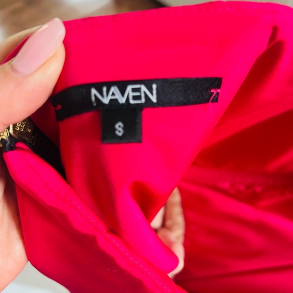 Naven Strapless Red Dress - Picture 5 of 5